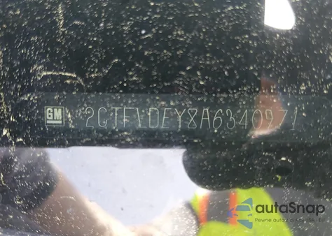 2010 GMC Terrain Sle-2 из США, поврежденный, VIN 2CTFLDEY8A6340971